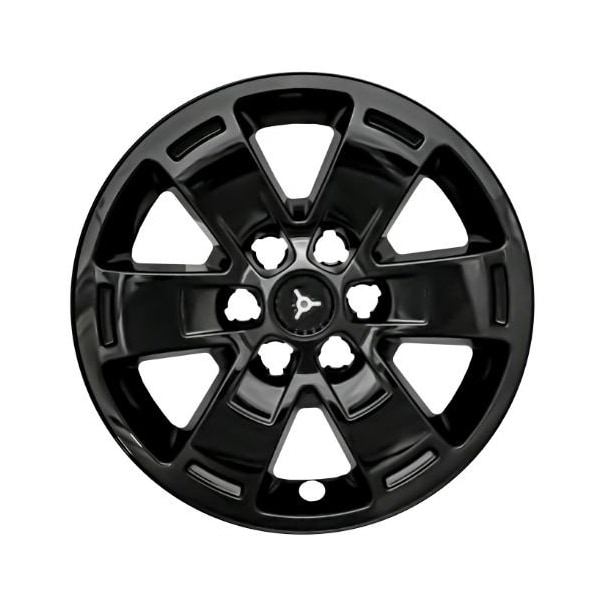 Coast2Coast 16", Five V-Style Spoke, Painted Black, ABS Plastic, Set Of 4 IWCIMP444BLK - main